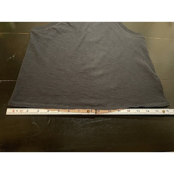 Rag and Bone Jean  Sz XS Essential Sleeveless Crew Neck Black Tank Top Women’s - Picture 7 of 7